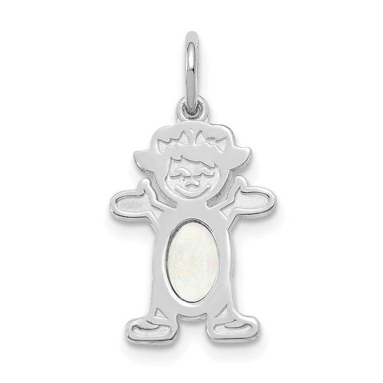 Birthstone Girl Charms
