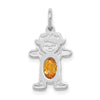 Birthstone Girl Charms