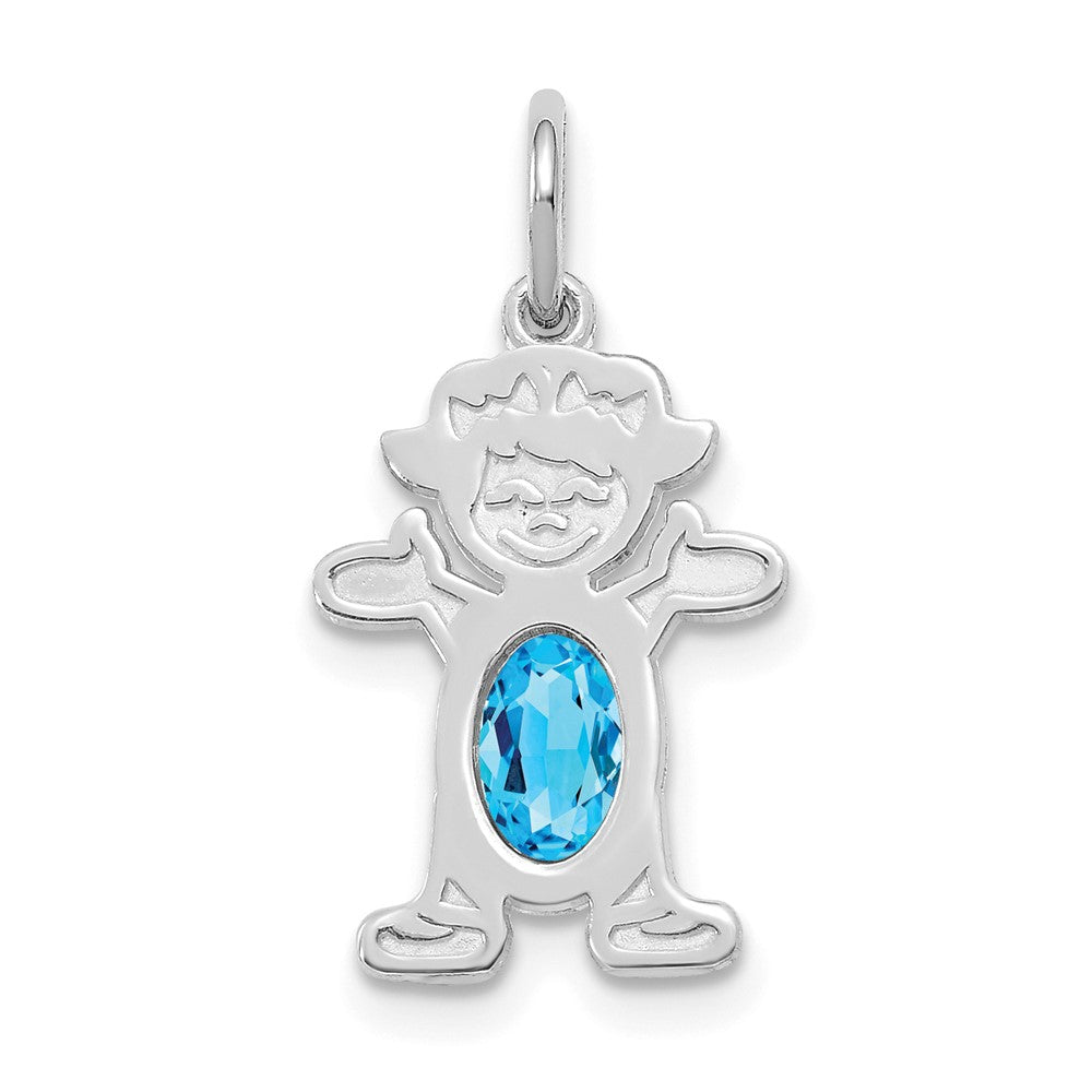 Birthstone Girl Charms