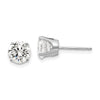 Gold CZ Stud Earrings