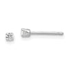 Gold CZ Stud Earrings