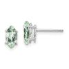14k Marquise Gemstone earrings