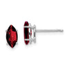 14k Marquise Gemstone earrings