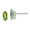 14k Marquise Gemstone earrings