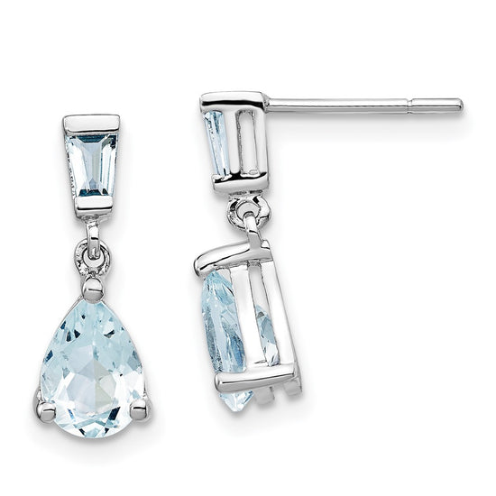 Gemstone Dangle Earrings