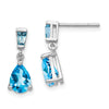 Gemstone Dangle Earrings