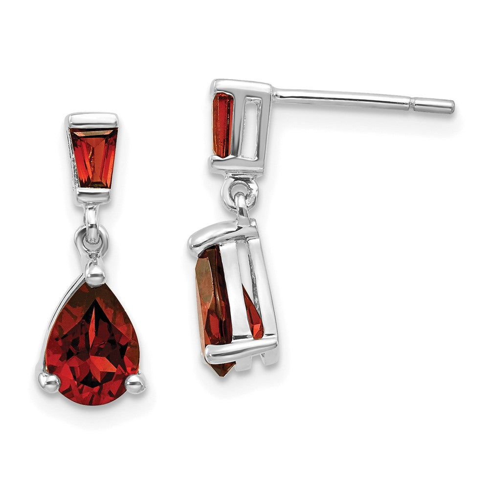 Gemstone Dangle Earrings
