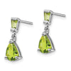 Gemstone Dangle Earrings