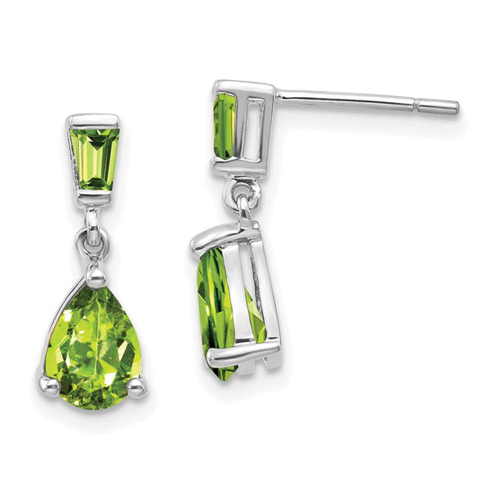 Gemstone Dangle Earrings