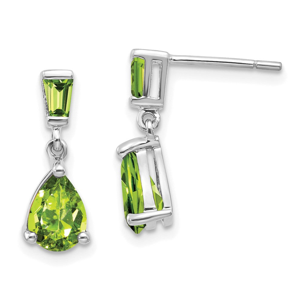 Gemstone Dangle Earrings
