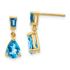 Gemstone Dangle Earrings