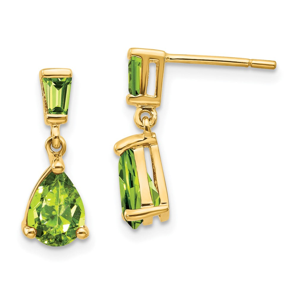 Gemstone Dangle Earrings