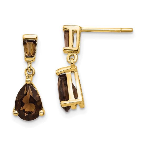Gemstone Dangle Earrings