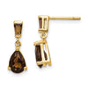 Gemstone Dangle Earrings