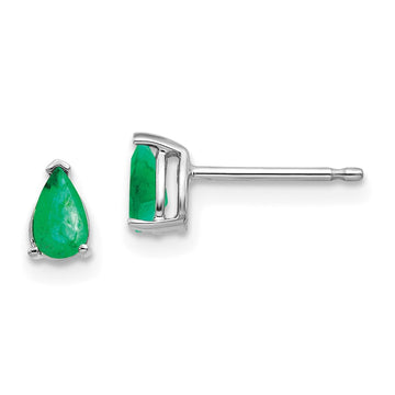 14k Pear Gemstone Earrings. -B Styles