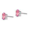 14k Oval Gemstone Earrings. -B Styles