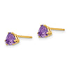 14k Trillion Gemstone Earrings