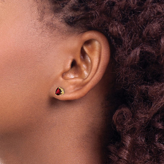 14k Trillion Gemstone Earrings