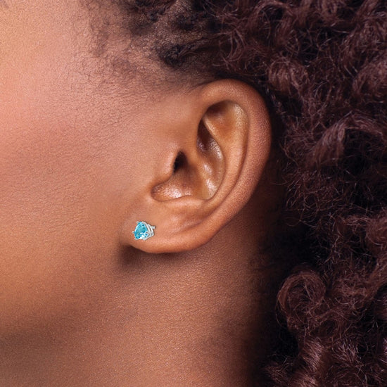 14k Trillion Gemstone Earrings