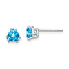 14k Trillion Gemstone Earrings