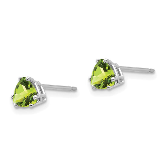 14k Trillion Gemstone Earrings