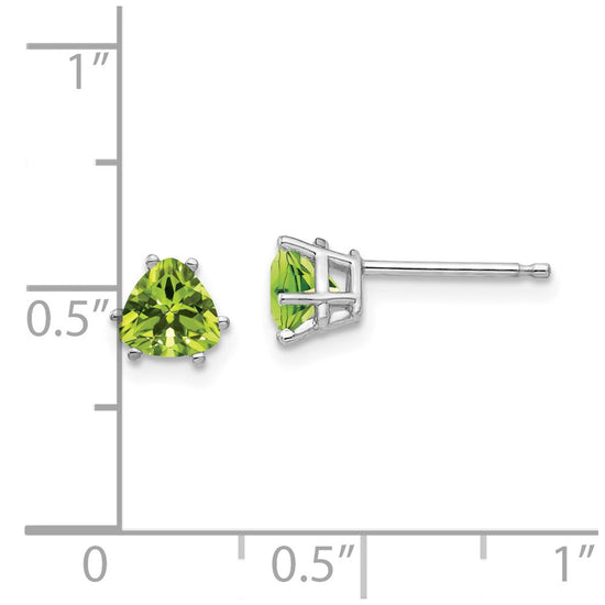 14k Trillion Gemstone Earrings