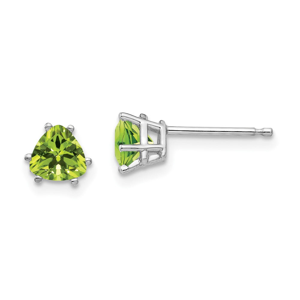 14k Trillion Gemstone Earrings