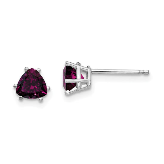 14k Trillion Gemstone Earrings