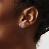 14k Trillion Gemstone Earrings