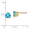 14k Trillion Gemstone Earrings