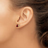 14k Trillion Gemstone Earrings