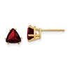14k Trillion Gemstone Earrings