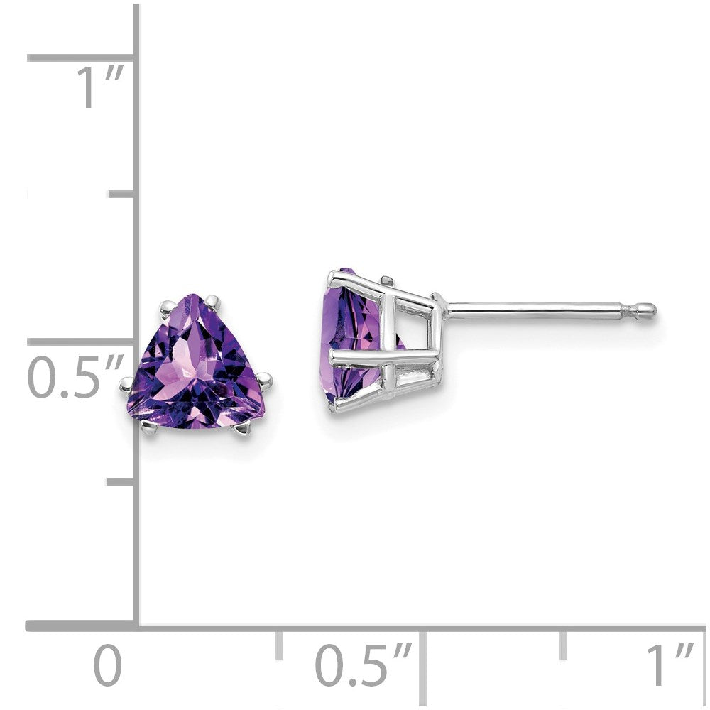 14k Trillion Gemstone Earrings