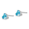 14k Trillion Gemstone Earrings