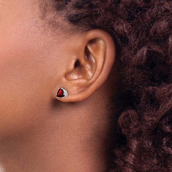 14k Trillion Gemstone Earrings