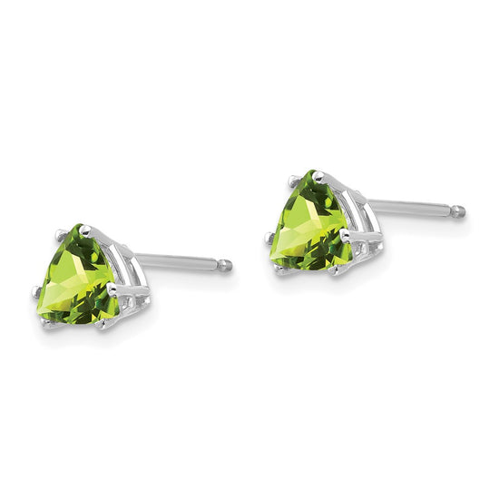 14k Trillion Gemstone Earrings