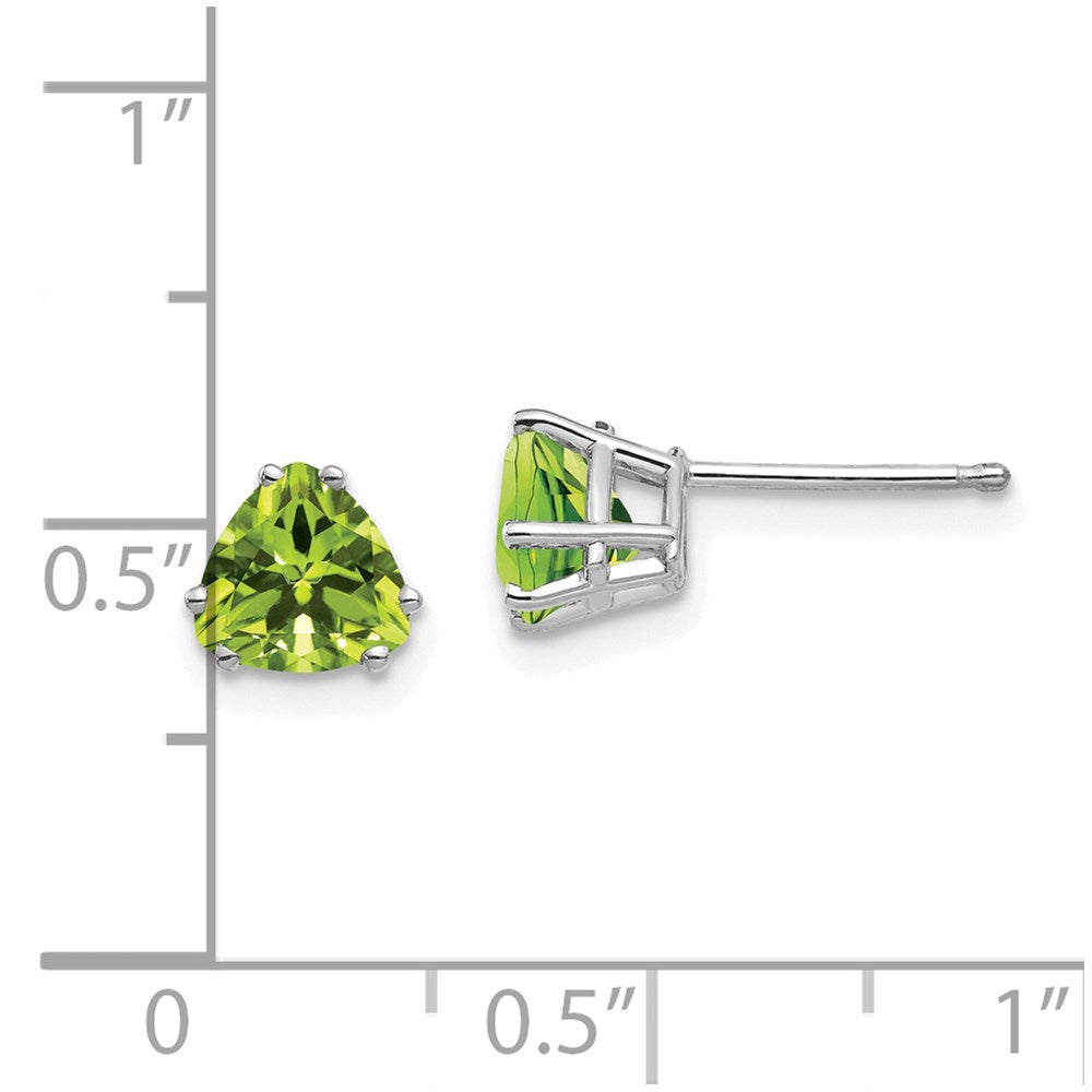 14k Trillion Gemstone Earrings