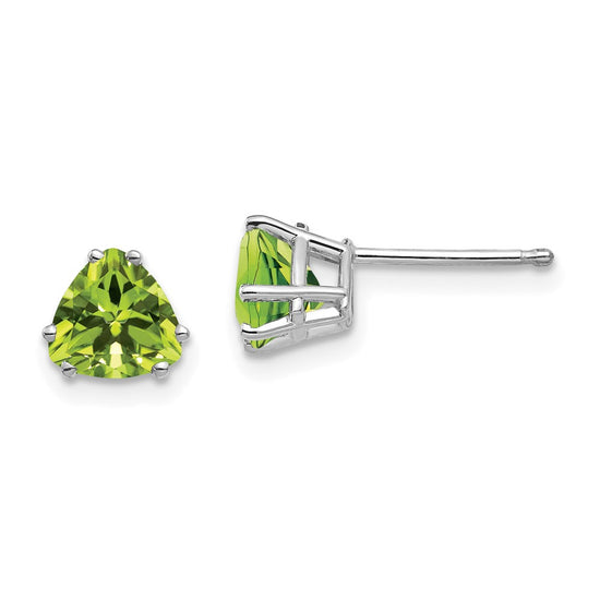 14k Trillion Gemstone Earrings