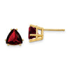 14k Trillion Gemstone Earrings