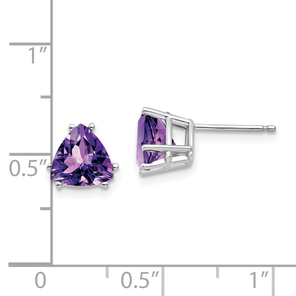 14k Trillion Gemstone Earrings