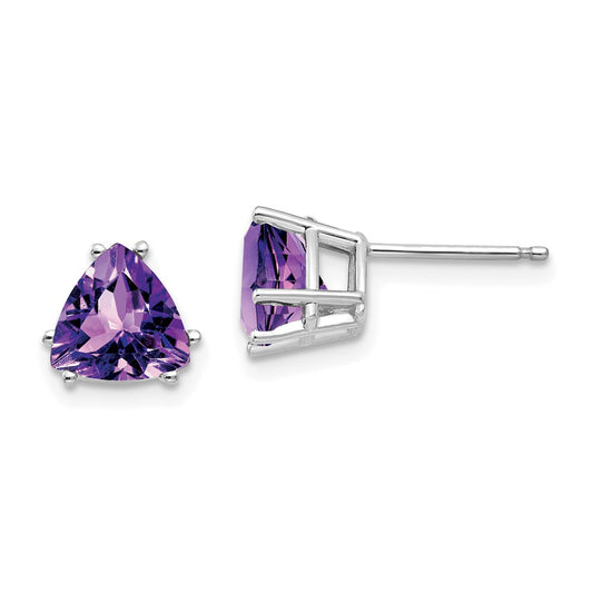 14k Trillion Gemstone Earrings