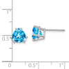 14k Trillion Gemstone Earrings