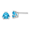 14k Trillion Gemstone Earrings