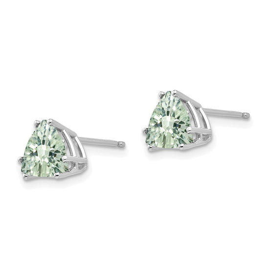 14k Trillion Gemstone Earrings