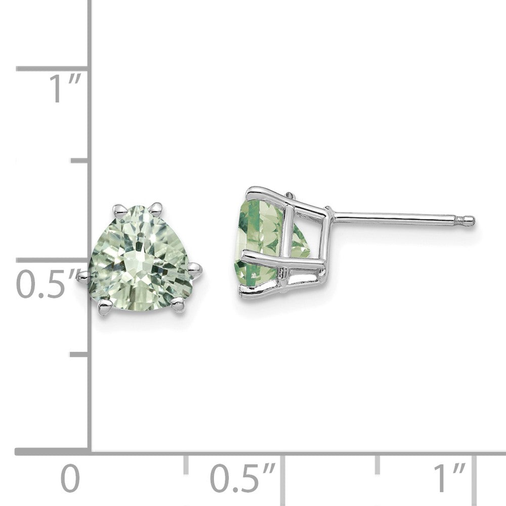 14k Trillion Gemstone Earrings
