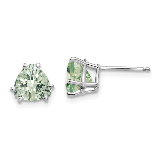 14k Trillion Gemstone Earrings