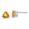 14k Trillion Gemstone Earrings