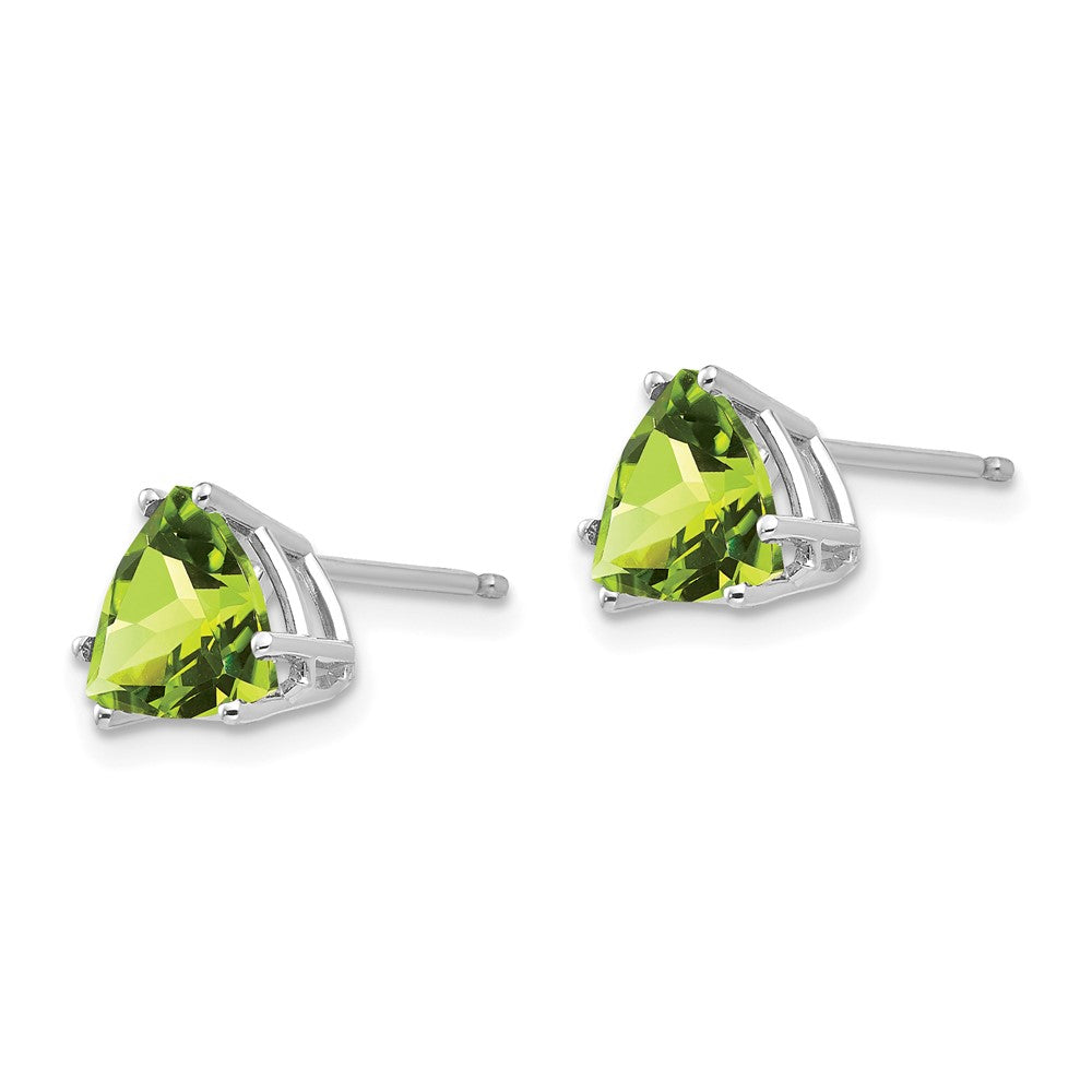 14k Trillion Gemstone Earrings