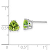 14k Trillion Gemstone Earrings