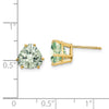 14k Trillion Gemstone Earrings